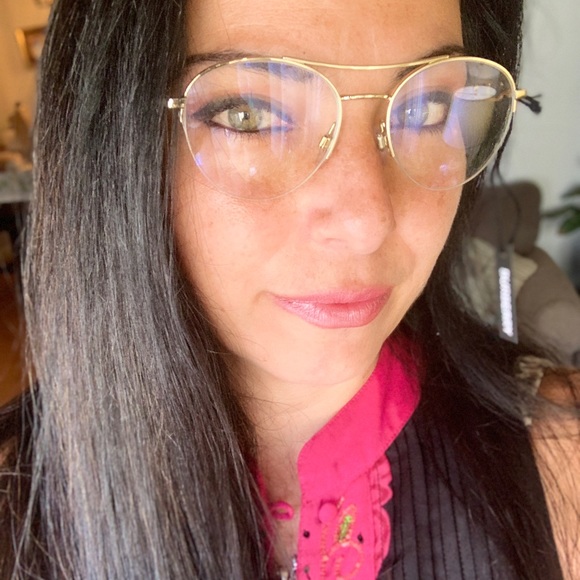 🔥SOLD🔥Authentic BURBERRY 51mm half rim logo Metal optical glasses - Picture 14 of 15